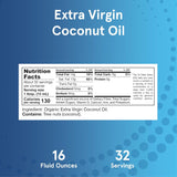 Jarrow Formulas Coconut Oil (Extra Virgin 100% Organic)