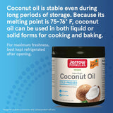 Jarrow Formulas Coconut Oil (Extra Virgin 100% Organic)