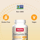 Jarrow Formulas Curcumin 95-60 veggie caps-N101 Nutrition