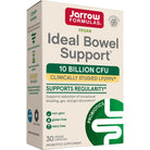 Jarrow Formulas Ideal Bowel Support® LP299V® - 10 Billion CFU-30 veggie capsules-N101 Nutrition