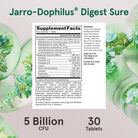 Jarrow Formulas Jarro-Dophilus® Digest Sure-30 tablets-N101 Nutrition