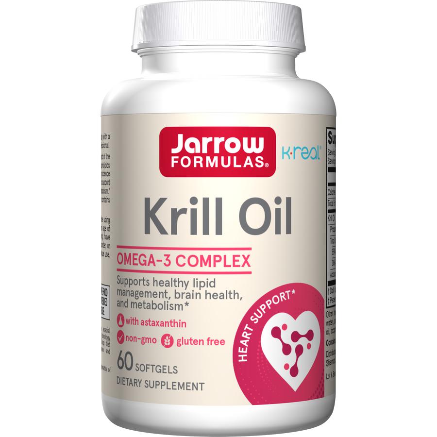 Jarrow Formulas Krill Oil-60 softgels-N101 Nutrition