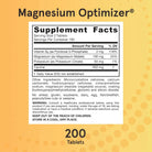 Jarrow Formulas Magnesium Optimizer-200 tablets-N101 Nutrition