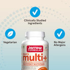 Jarrow Formulas Men's Multi+ High Potency Multivitamin-60 tablets-N101 Nutrition