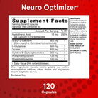 Jarrow Formulas Neuro Optimizer-120 capsules-N101 Nutrition