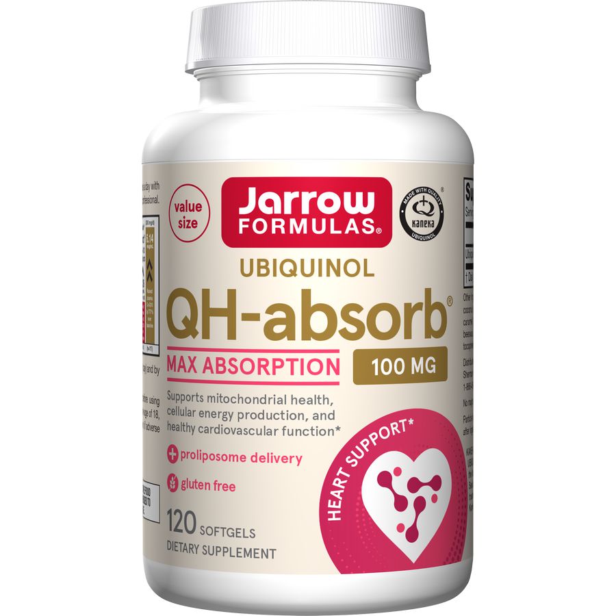 Jarrow Formulas Q-absorb Co-Q10 100 mg-120 softgels-N101 Nutrition