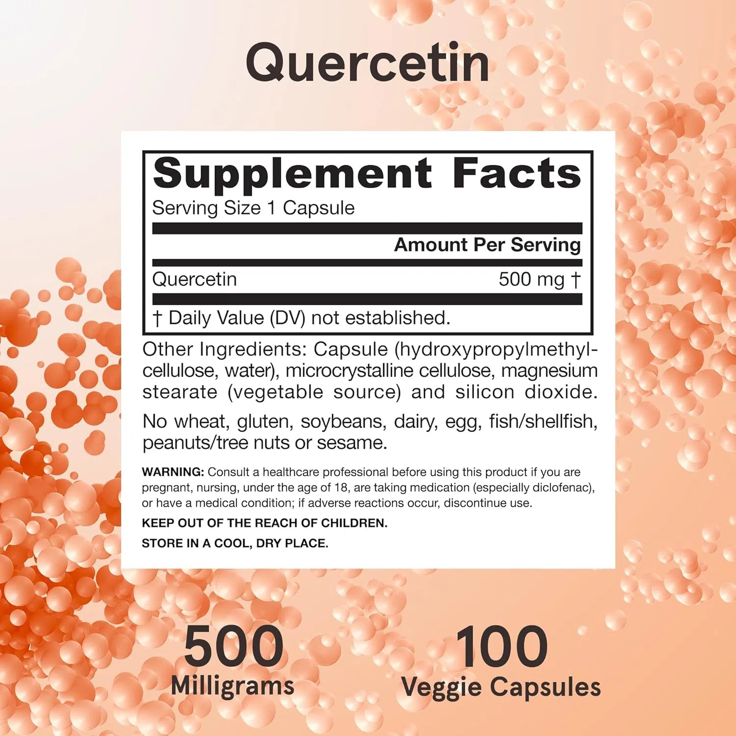 Jarrow Formulas Quercetin 500 mg-N101 Nutrition