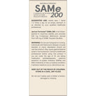 Jarrow Formulas SAM-e 200-60 tablets-N101 Nutrition