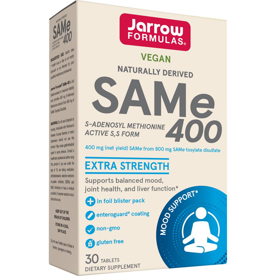 Jarrow Formulas SAM-e 400-30 tablets-N101 Nutrition