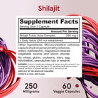 Jarrow Formulas Shilajit Fulvic Acid Complex 250 mg-N101 Nutrition