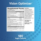 Jarrow Formulas Vision Optimizer-180 veggie capsules-N101 Nutrition