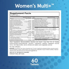 Jarrow Formulas Women's Multi+ High Potency Multivitamin-60 tablets-N101 Nutrition