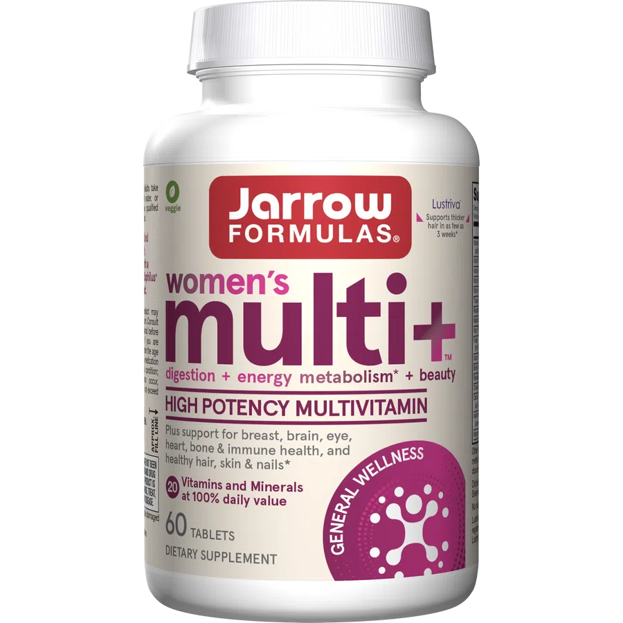 Jarrow Formulas Women's Multi+ High Potency Multivitamin-60 tablets-N101 Nutrition