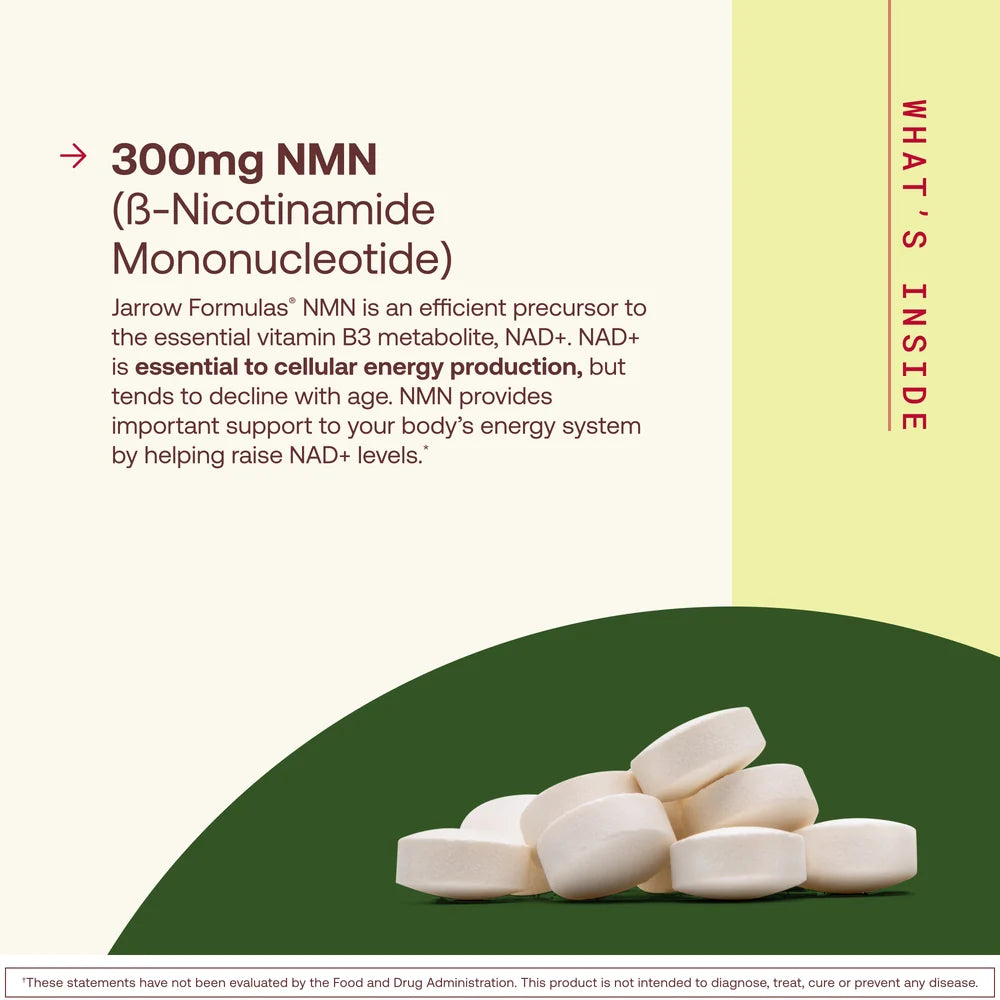 Jarrow NMN 300 mg-N101 Nutrition