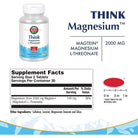 KAL Think Magnesium L-Threonate-60 tablets-N101 Nutrition