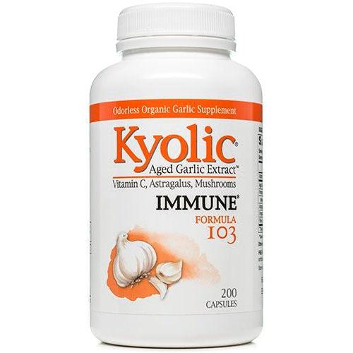 Kyolic Aged Garlic Extract Immune Formula 103-200 capsules-N101 Nutrition