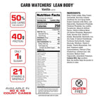 Labrada CarbWatchers Lean Body-N101 Nutrition