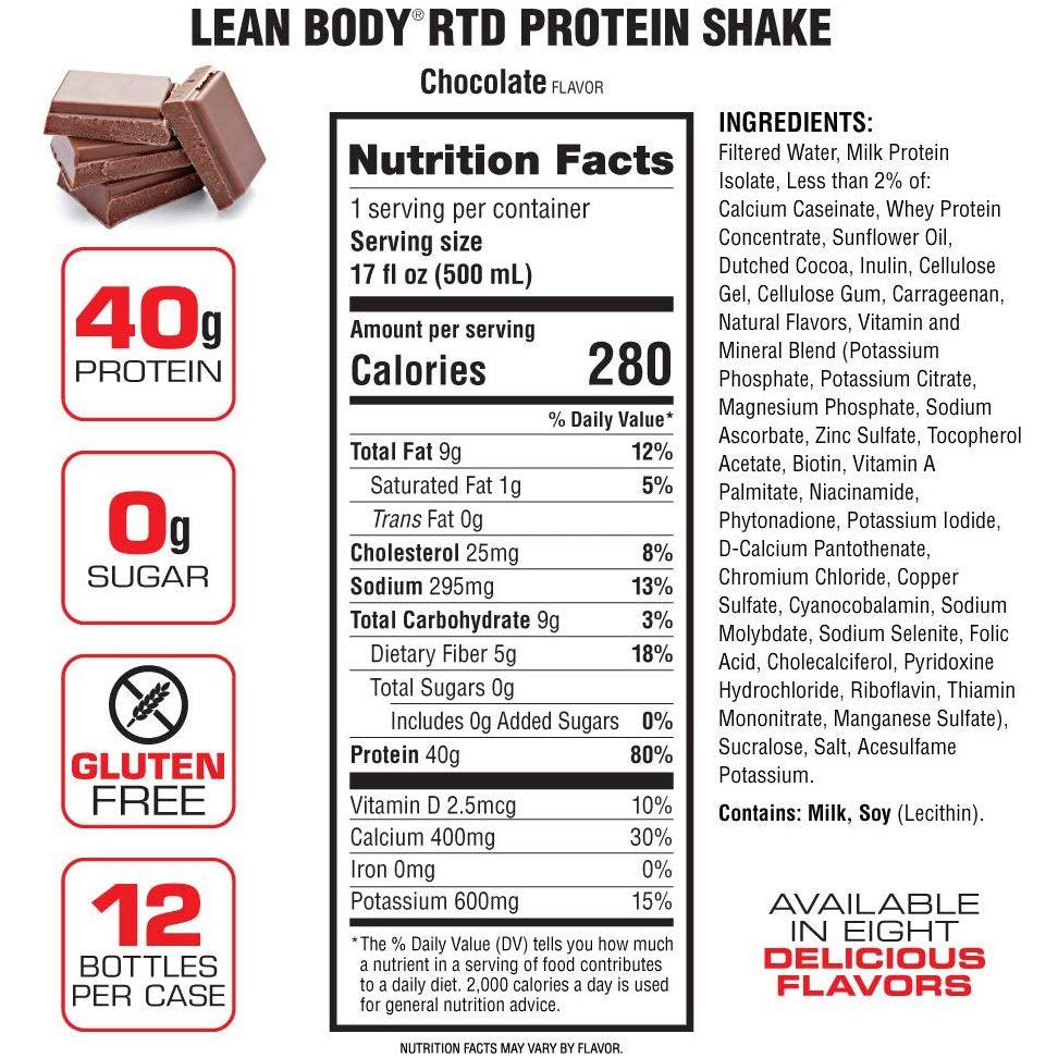 Labrada Lean Body RTD-N101 Nutrition