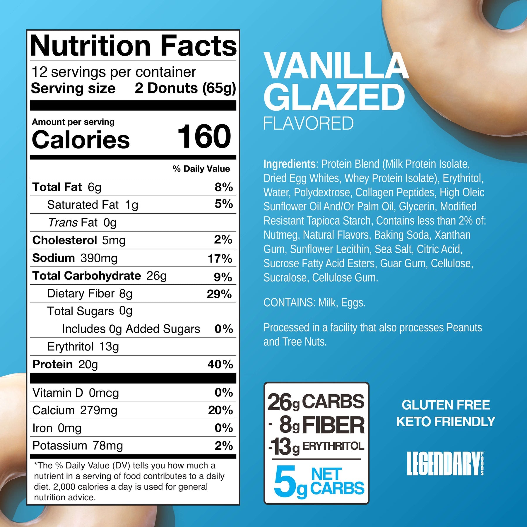 Legendary Protein Donuts-N101 Nutrition