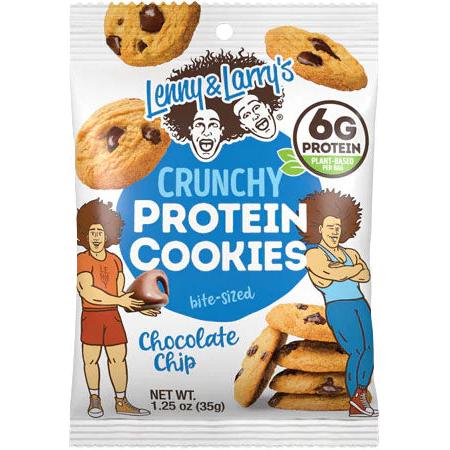 Lenny & Larry's The Complete Crunchy Cookies-Single Pack (1.25 oz)-Chocolate Chip-N101 Nutrition