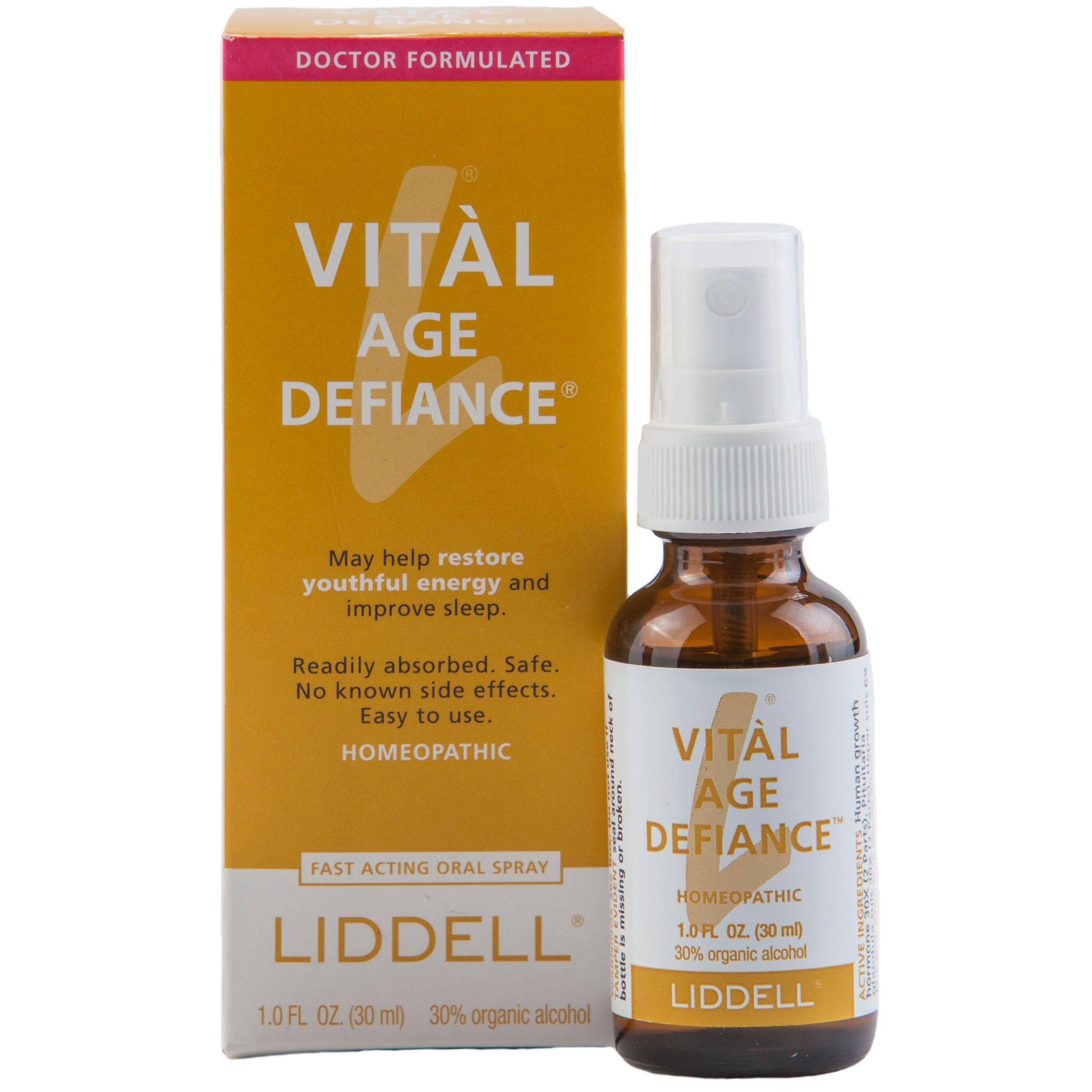 Liddell Laboratories Vital Age Defiance-1 fl oz (30 mL)-N101 Nutrition