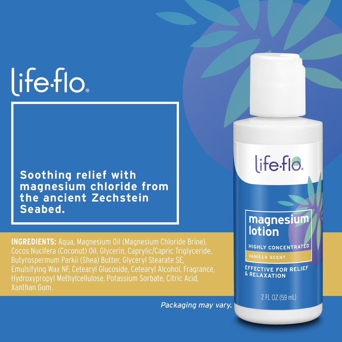 Life-flo Magnesium Lotion-N101 Nutrition