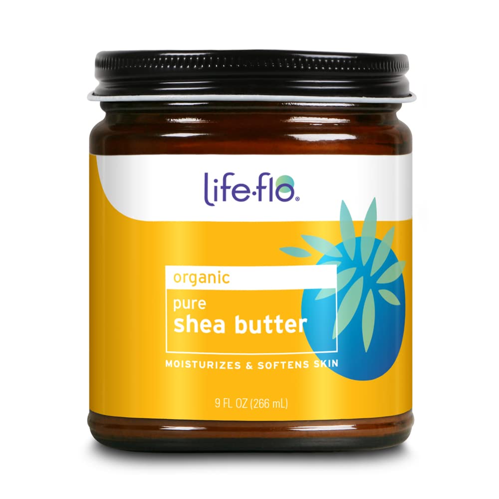 Life-flo Pure Shea Butter-9 fl oz (266 mL)-N101 Nutrition