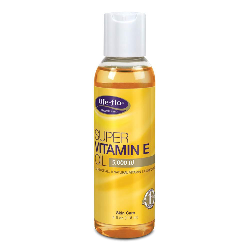 Life-flo Super Vitamin E Oil 5000 IU-4 fl oz (118 mL)-N101 Nutrition