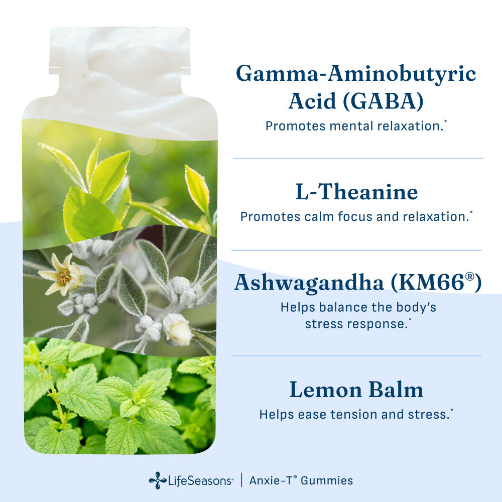 LifeSeasons Anxie-T Gummies-N101 Nutrition