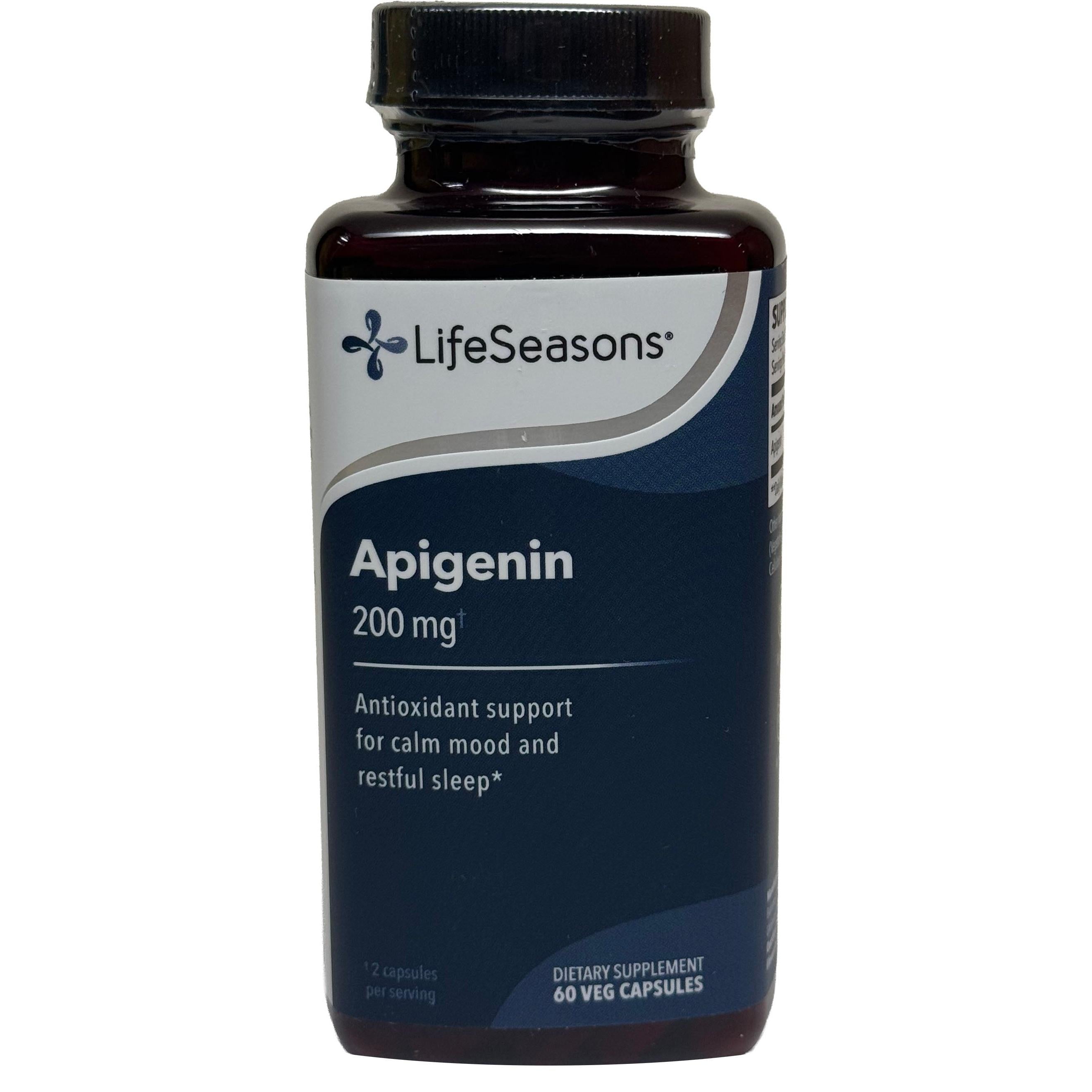 LifeSeasons Apigenin 200 mg-60 veg capsules-N101 Nutrition