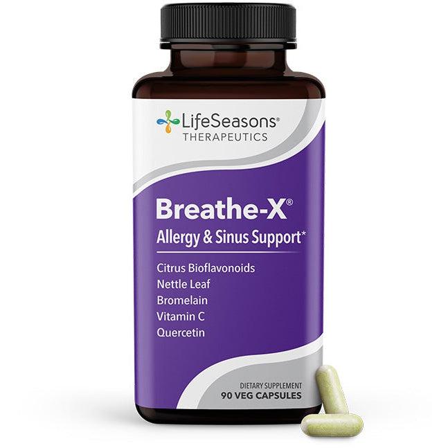 LifeSeasons Breathe-X-90 vegetarian capsules-N101 Nutrition