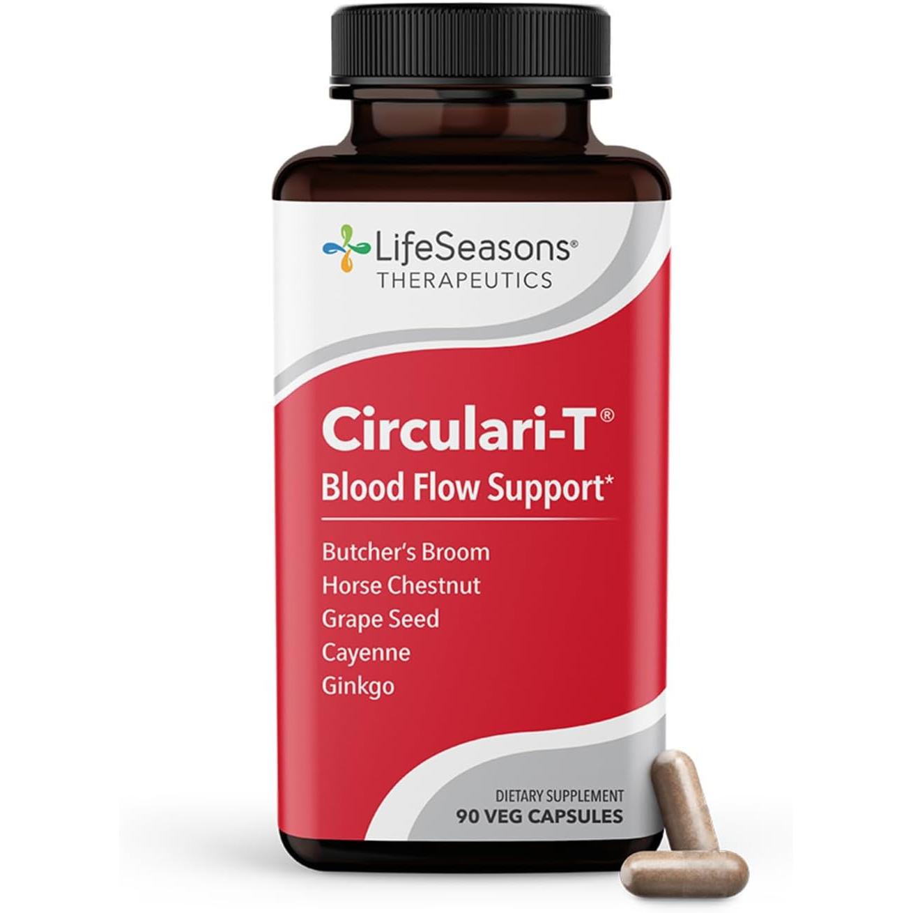 LifeSeasons Circulari-T-90 vegetarian capsules-N101 Nutrition