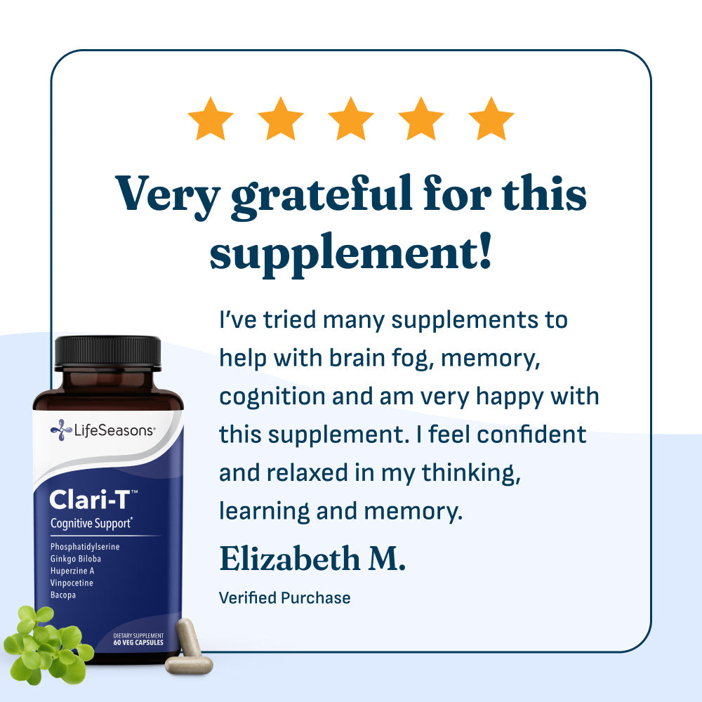 LifeSeasons Clari-T-N101 Nutrition