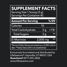 LifeSeasons D-Mannose-45 servings (3.3 oz)-N101 Nutrition