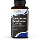 LifeSeasons Essentials Lion’s Mane Mushroom 1000 mg-60 veg capsules-N101 Nutrition