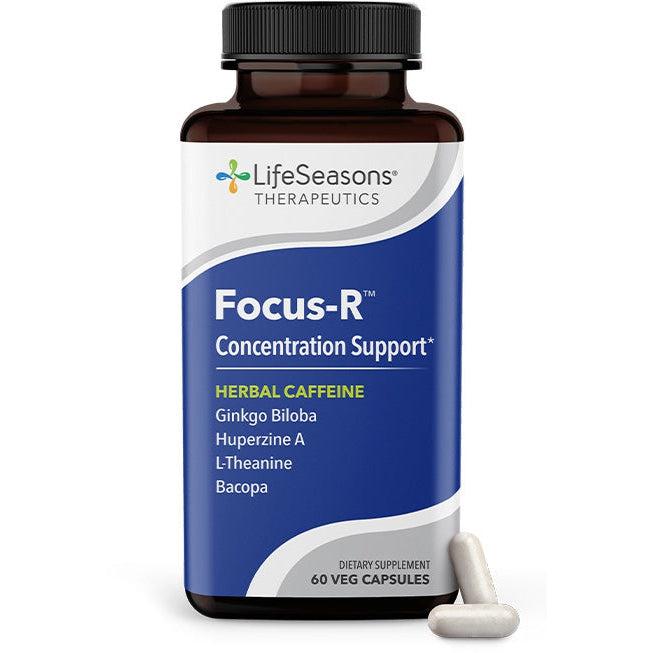 LifeSeasons Focus-R Concentration Support-60 veg capsules-N101 Nutrition