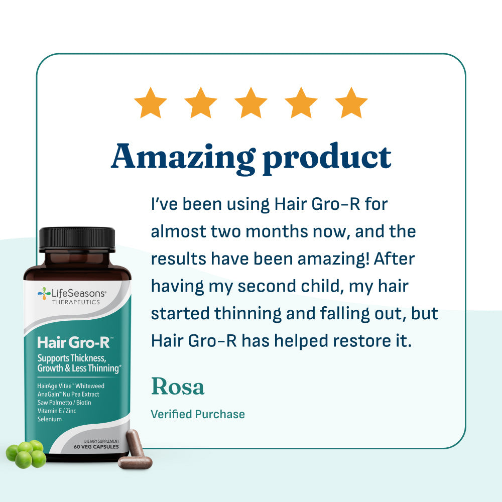 LifeSeasons Hair Gro-R-N101 Nutrition