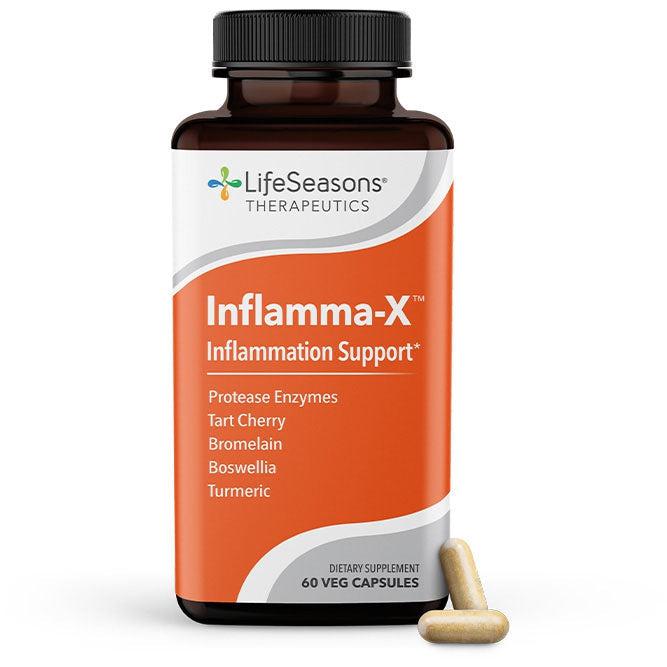 LifeSeasons Inflamma-X-60 veg capsules-N101 Nutrition