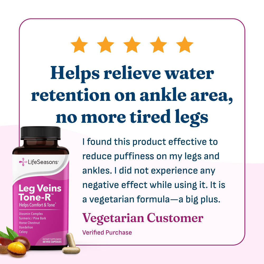 LifeSeasons Leg Veins Tone-R-N101 Nutrition