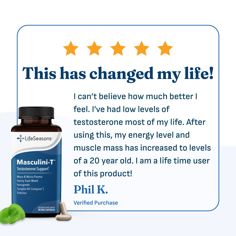LifeSeasons Masculini-T-N101 Nutrition