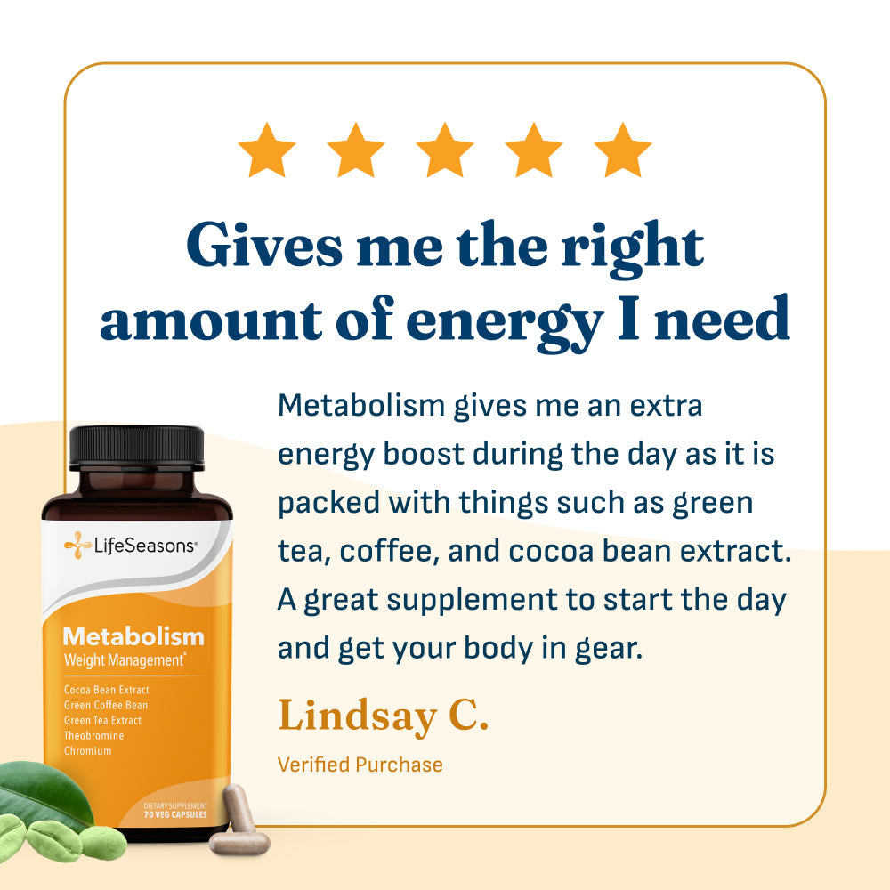 LifeSeasons Metabolism Weight Management-N101 Nutrition