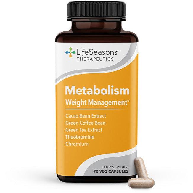 LifeSeasons Metabolism Weight Management-70 veg capsules-N101 Nutrition