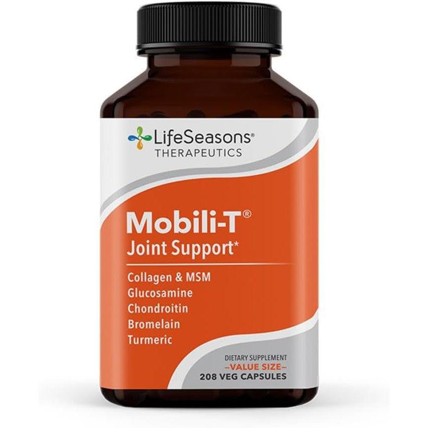 LifeSeasons Mobili-T Healthy Joints-208 veg capsules (Value Size)-N101 Nutrition