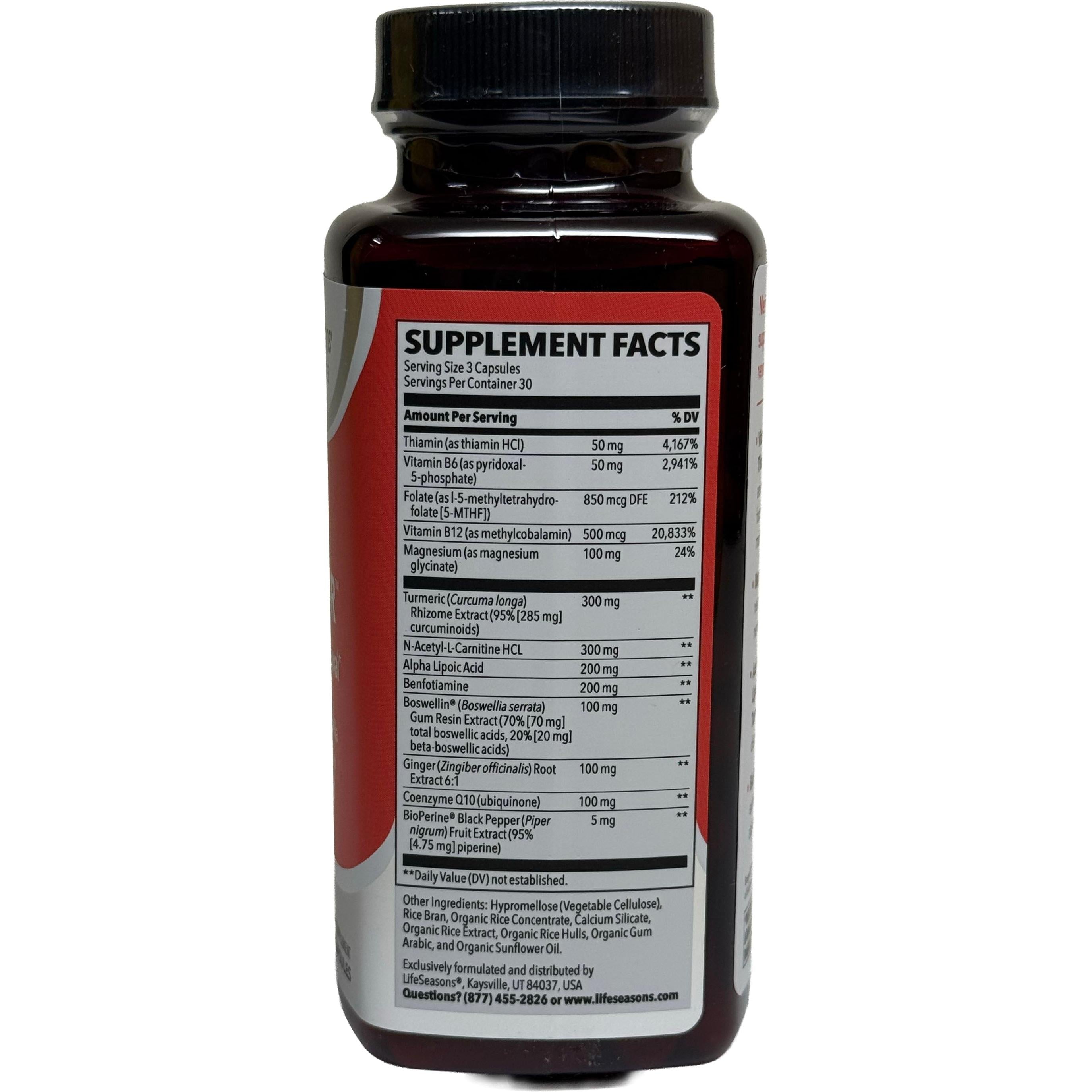 LifeSeasons Nerve Relieve-R™-N101 Nutrition