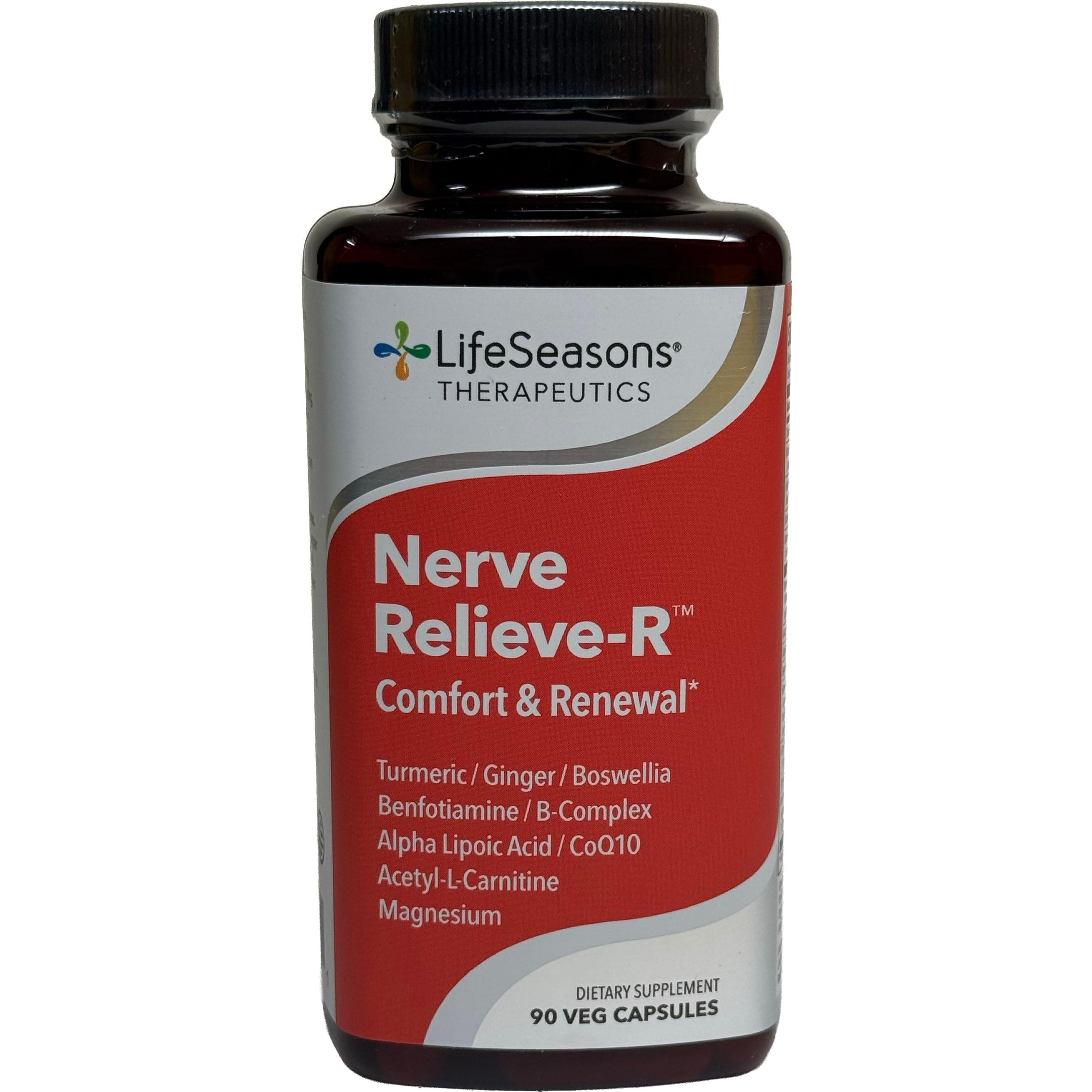 LifeSeasons Nerve Relieve-R™-90 veg capsules-N101 Nutrition