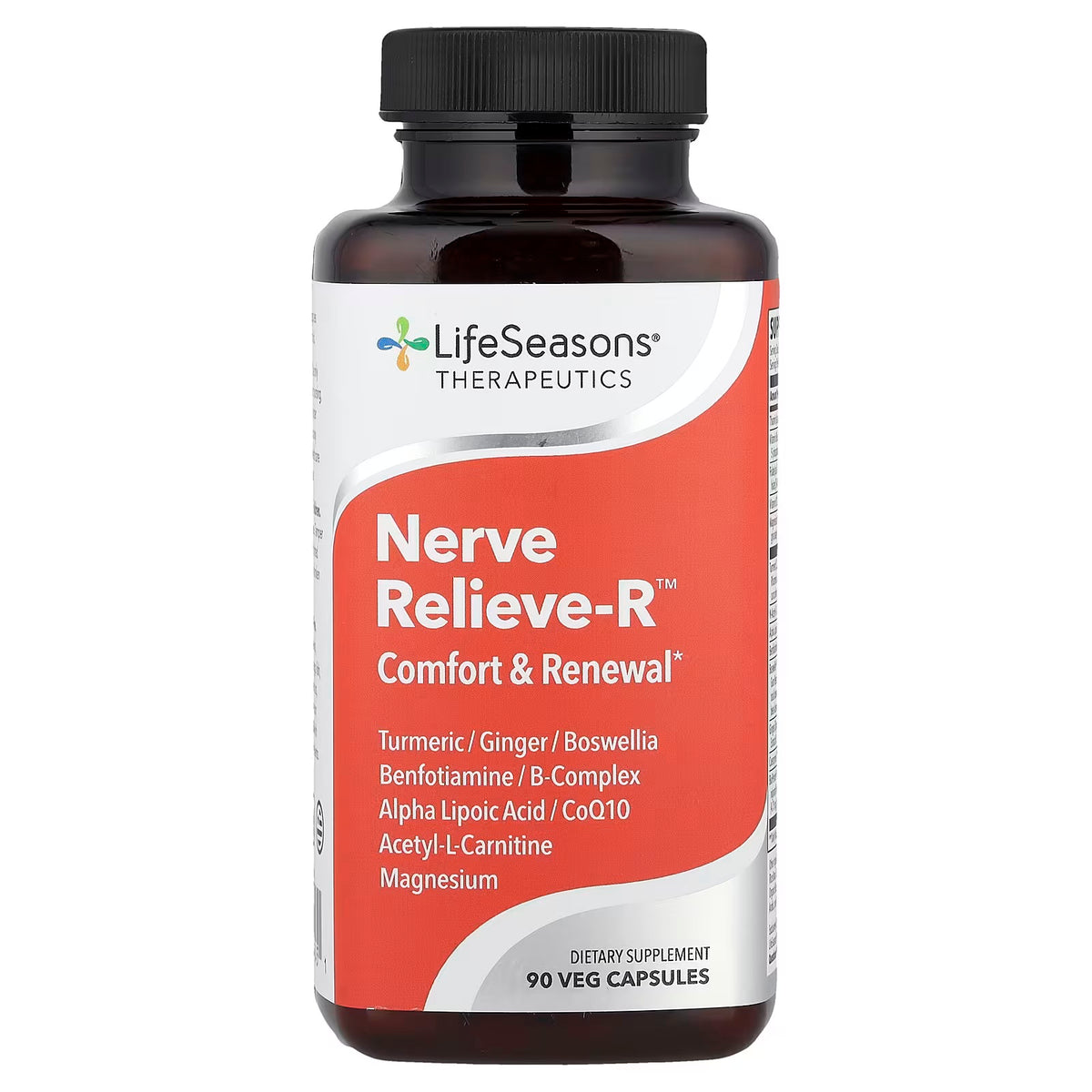 LifeSeasons Nerve Relieve-R™-90 veg capsules-N101 Nutrition