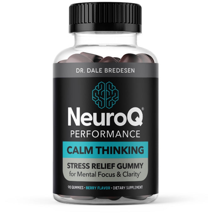 LifeSeasons NeuroQ Calm Thinking Stress Relief Gummies-90 count-N101 Nutrition