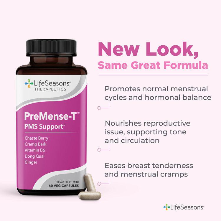 LifeSeasons PreMense-T-60 veg capsules-N101 Nutrition