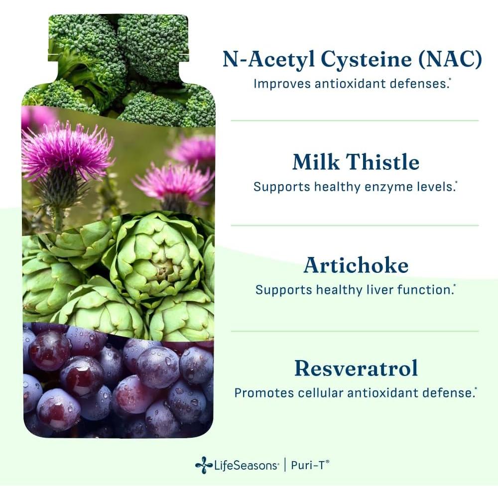 LifeSeasons Puri-T Liver Support-N101 Nutrition