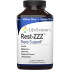 LifeSeasons Rest-ZZZ-120 veg capsules (Value Size)-N101 Nutrition